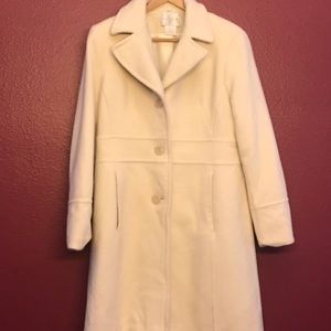 Ivory Pea Coat